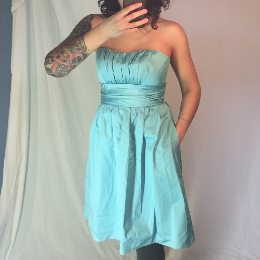 DAVID’S BRIDAL Strapless Dress